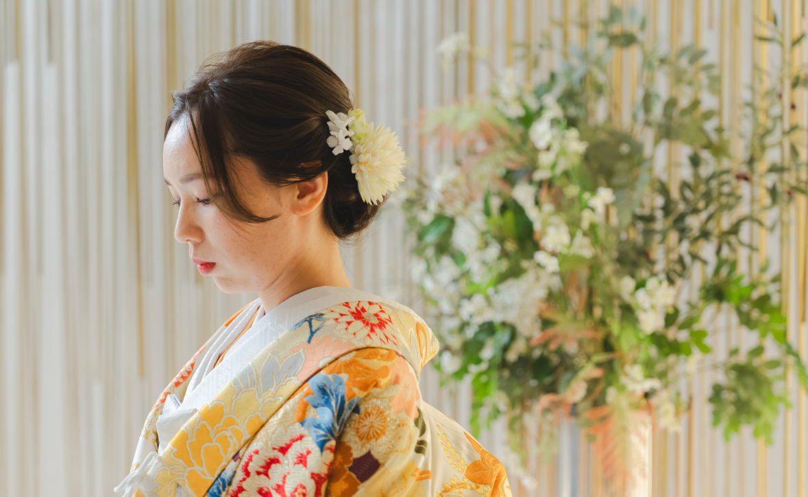 家族と「和ん装」フォトウェディング